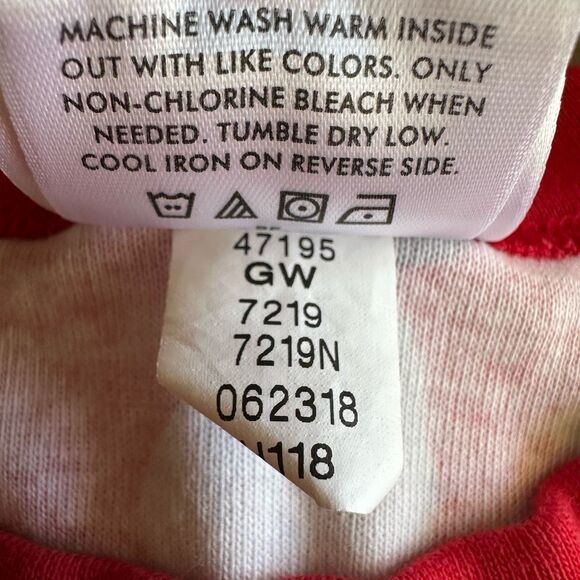 Hanna Andersson size 5 Pear Tree Holiday Long John Pajamas - Picture 7 of 7